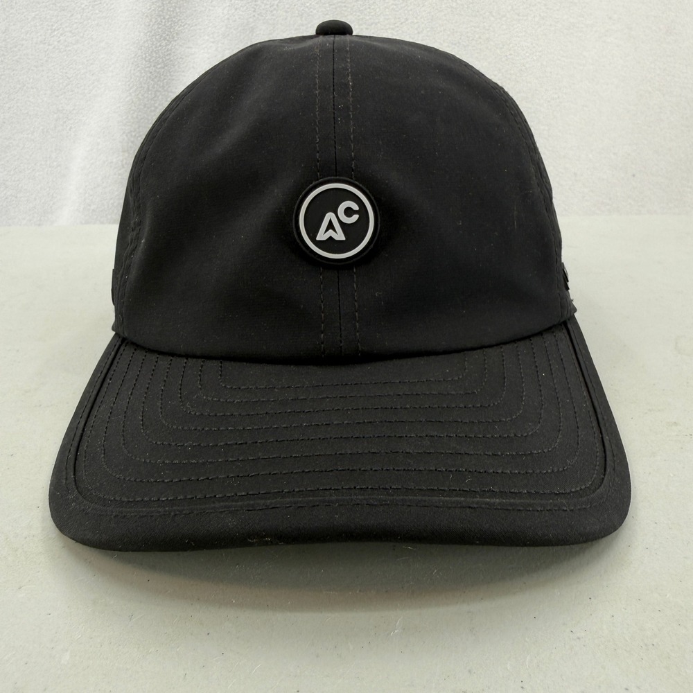 Melin The Legend Adventure Club Hydro Hat Mens Classic Black Strapback Cap